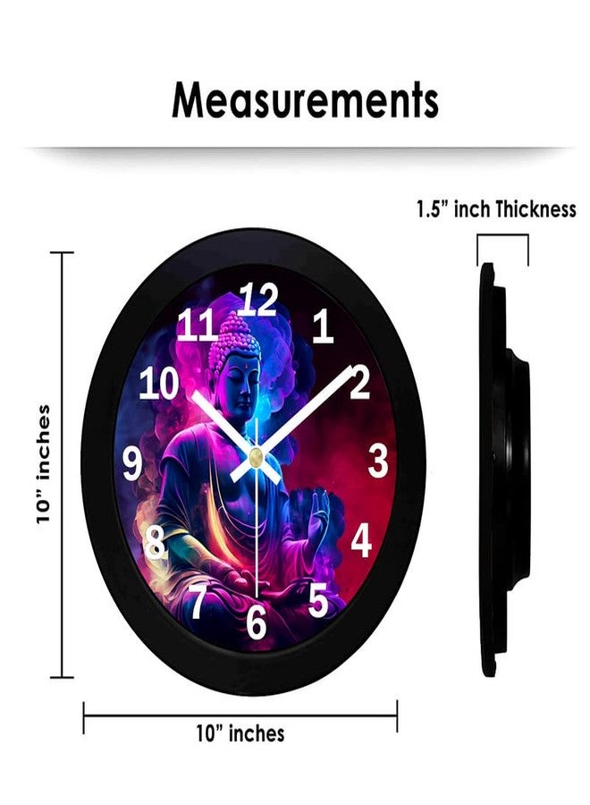 TRENDSTUBE Wall Clock for Home Bedroom Hall Living Room Office | Mute and Quiet Clocks | Home Decorative Art Collection (Pack of 1_WC-89) - Image 3
