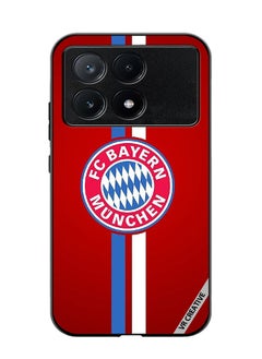 VR CREATIVE Protective Case Cover For Xiaomi Poco X6 Pro Fc Bayern Munchen Logo Red Design Multicolour  - Image 1