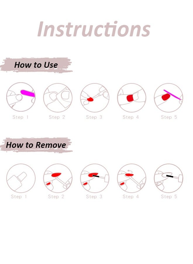 24Pcs Soft Gel Press-On Nails - Seamless, No Fade, Short Salon-Like Pink Nails for Women & Girls in the Middle East - Image 4