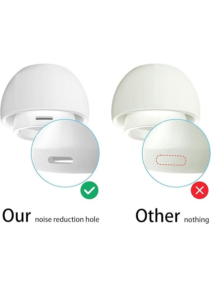 12-Piece Replacement Ear Tips for AirPods Pro/AirPods Pro 2, Silicon Ear Buds Tips with Portable Storage Box (S/M/L) (6 Pairs)  - Image 3