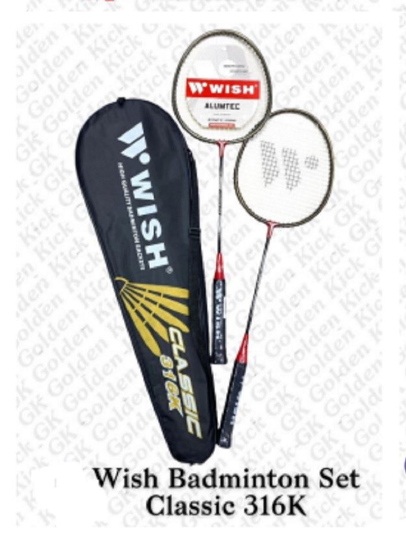 Wish Badminton Set Classic 316K