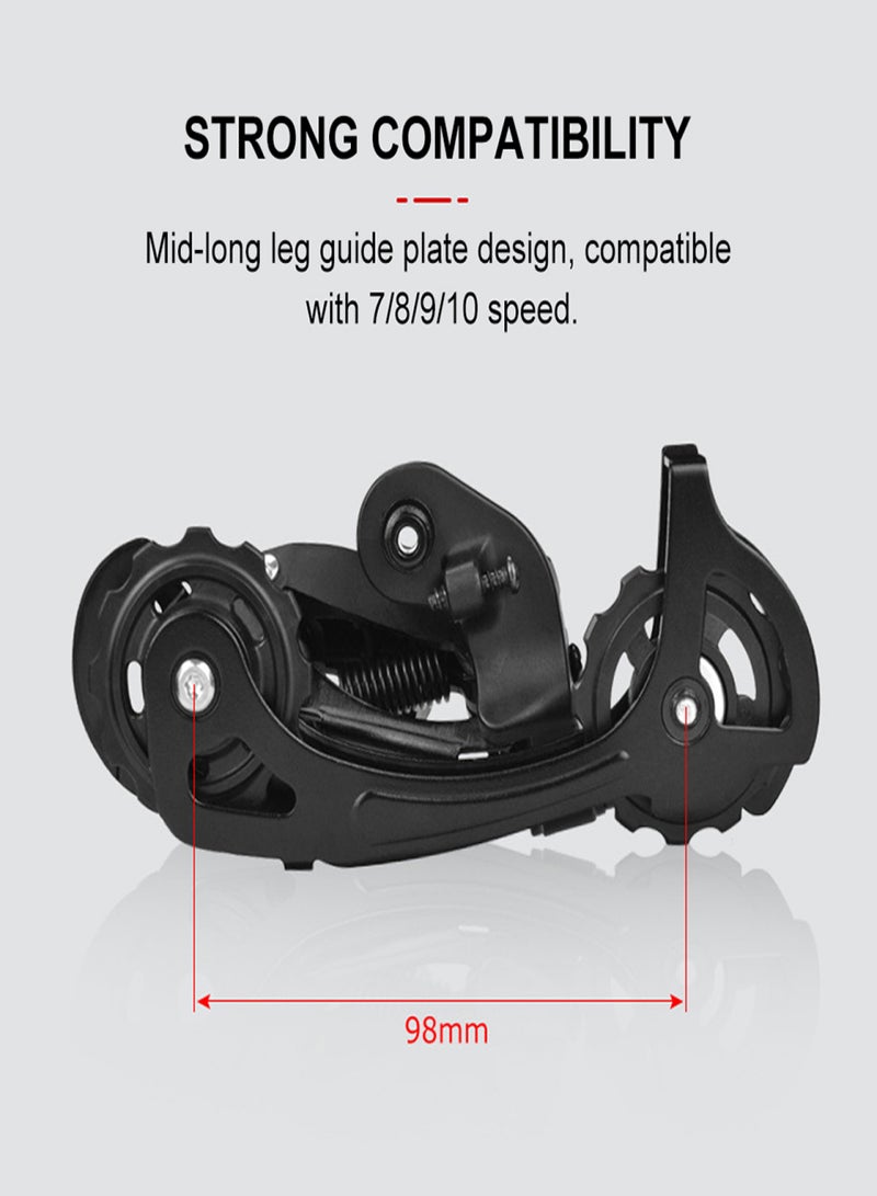 WAKE Bike Front Derailleur Rear Derailleur Derailleur Set with 7/8/9/10 Speed Transmissions - Image 4