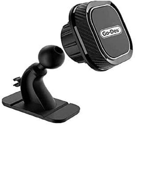 2 in 1 360 Degree Rotation Magnet Dashboard Car Mount Holder