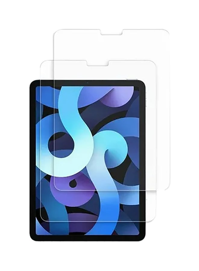 2-Pack Apple ipad Air 2022 (Air 5th Generation) Premium Screen Protector Tempered Glass 10.9 inch Clear - Image 1