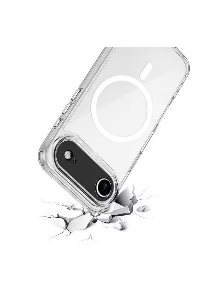 YJS 3-in-1 for iPhone 17 Air Protection Set  - Transparent Shockproof Case[Compatible with Magesafe] + Screen Protector and Camera Lens Protector, 360 Degree Protection Set - Image 5