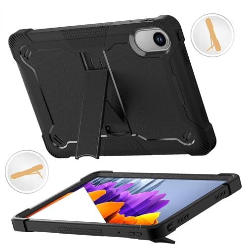 ProElite Cover for Xiaomi Redmi Pad 2 11 inch Case, Rugged Shockproof Heavy Duty Back Case Cover for Xiaomi Redmi Pad 2 11 inch, Black - Image 4