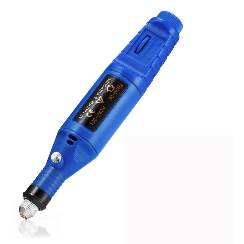 DIY Crafts DIY Crafts With 30x Diamond Burr, Drill Machine + Adopter, Electric Pen Shape Drill Metal Polishing Machine with Adjustable Speed (Only Drill (With 30x Diamond Burr, Drill Machine + Adopter)  - Image 2