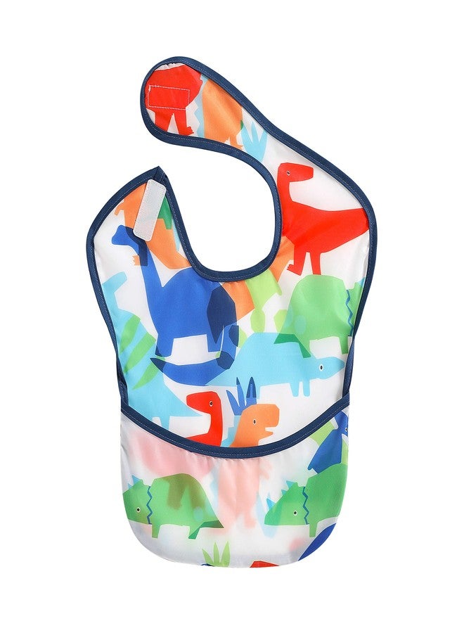 PandaEar 3 Pack Super Light Weight Baby Bib, Waterproof, Washable, Stain Oil and Odor Resistant 12-48 Months (Boy) - Image 2