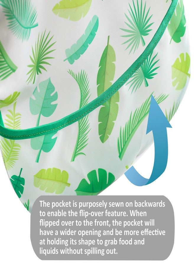 PandaEar 3 Pack Super Light Weight Baby Bib, Waterproof, Washable, Stain Oil and Odor Resistant 12-48 Months (Boy) - Image 5