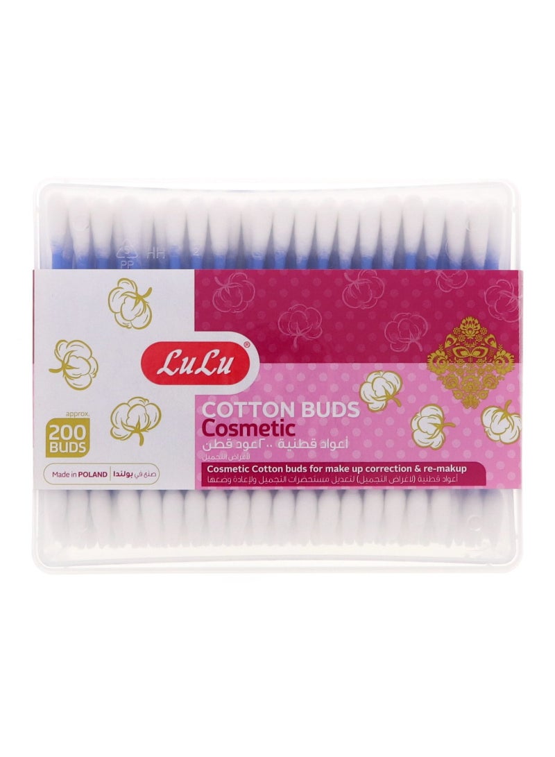 LuLu Cosmetic Cotton Buds 200pcs