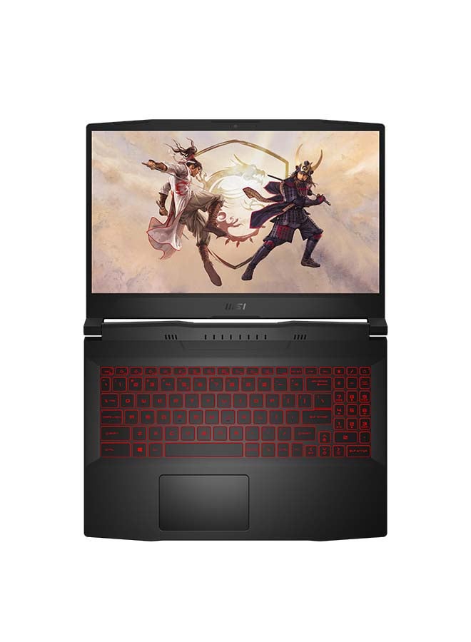 MSI Katana GF66 11UC Gaming Laptop With 15.6-Inch Full HD Display, Core i7-11800H Processor / 16GB RAM / 512GB SSD / 4GB NVIDIA GeForce RTX 3050 Graphics / Windows 11 Home English/Japanese Black  - Image 4