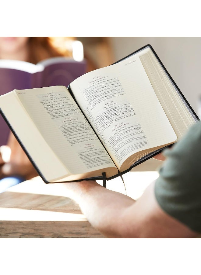 KJV, Journal Reference Edition Bible, Verse Art Cover Collection, Leathersoft, Brown, Red Letter, Comfort Print: Let Scripture Explain Scripture. Reflect on What You Learn. - Image 4