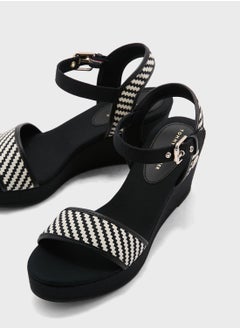 TOMMY HILFIGER Ankle Strap Wedge Sandals  - Image 4