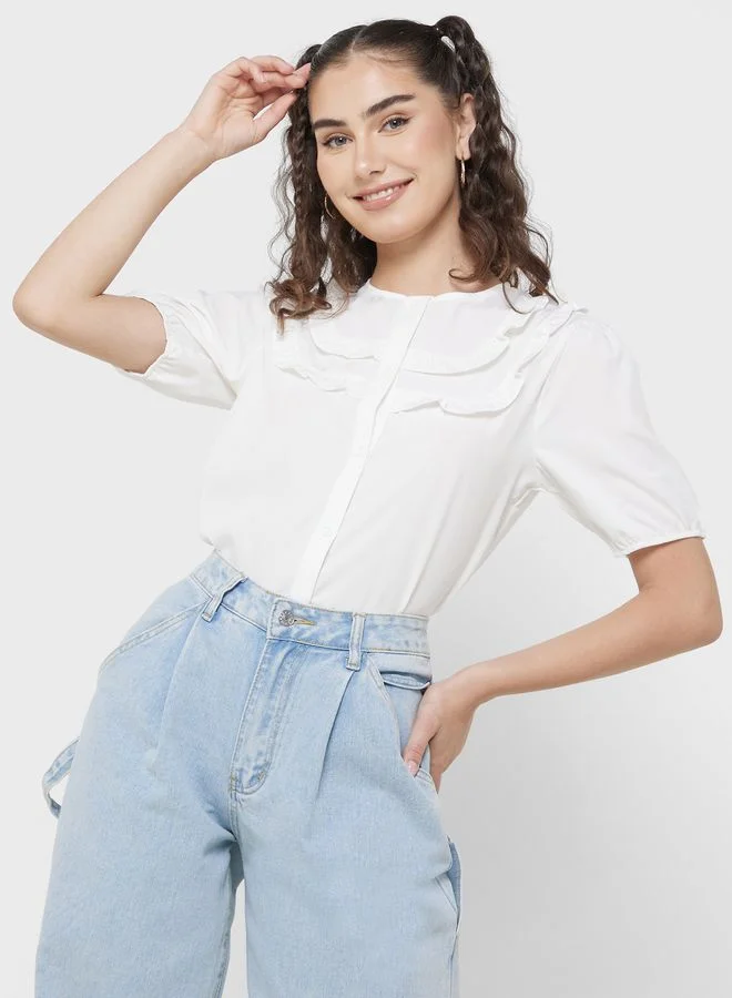 Ginger Puff Sleeve Top