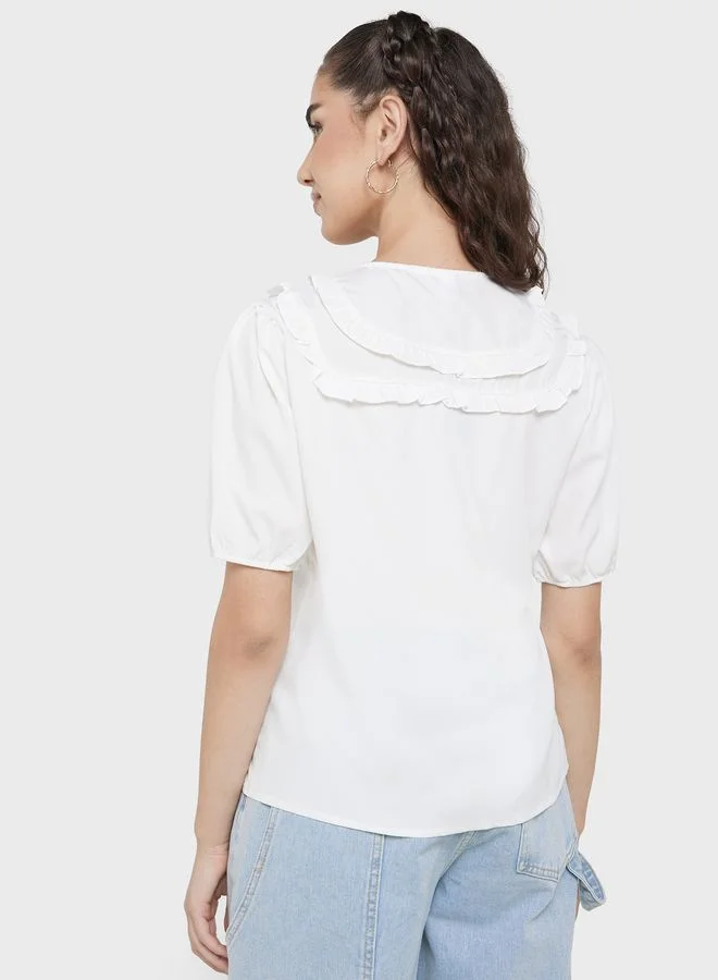 Ginger Puff Sleeve Top