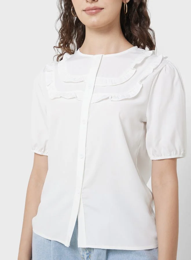 Ginger Puff Sleeve Top