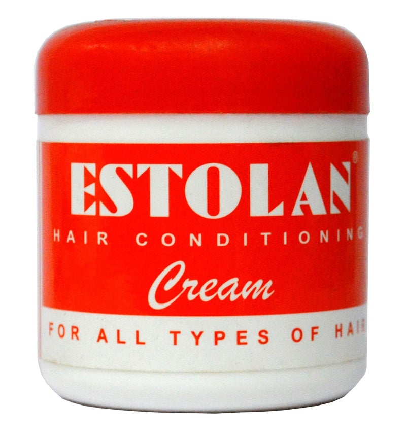 Estolan Estolan Hair Conditioning Cream JAR designed by German experts with added minerals and special long lasting cool aqua fragrance 100 G x 4 - Image 2