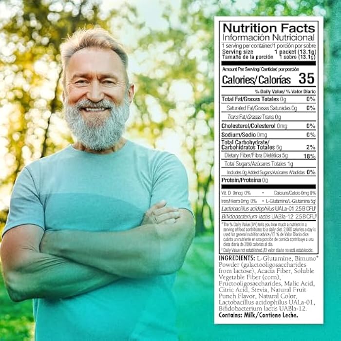 Medtrition ReStoSyn® Triple Action Gut Health Supplement - Prebiotics, Probiotics & L-Glutamine Blend for Digestive & Gut Barrier Support, Plus Microbial Balance - 0.5 Ounce (Pack of 50) - Image 2