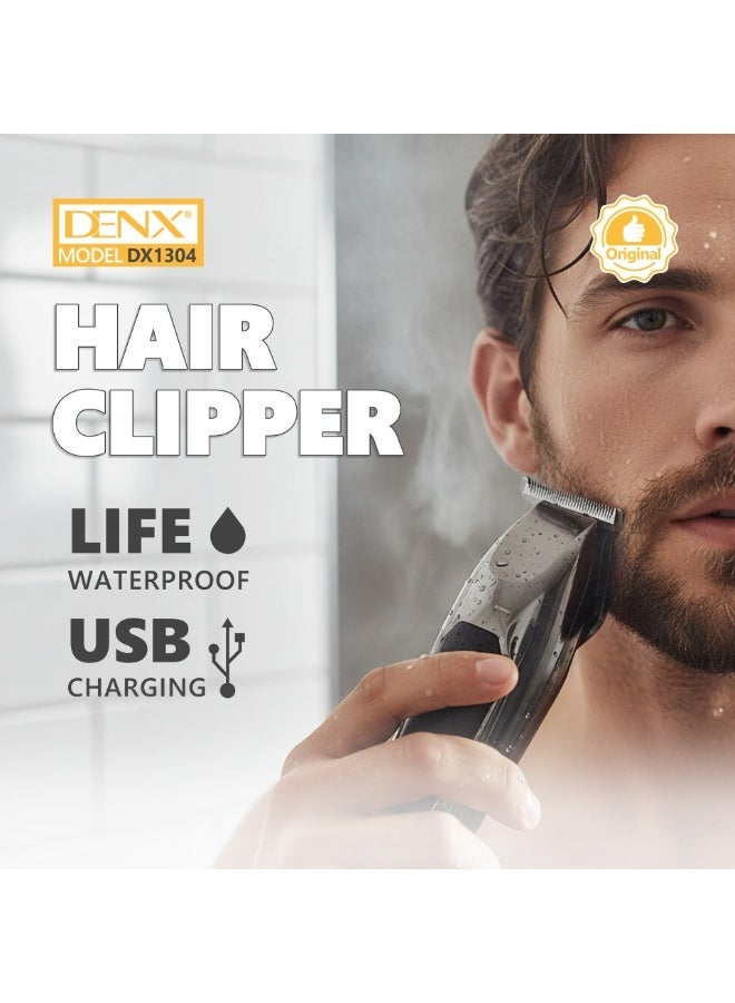 Denx DINEX DX1304 Shaver – Fast Type-C Charging, Steel Blade, Professional Performance for Men - Image 5