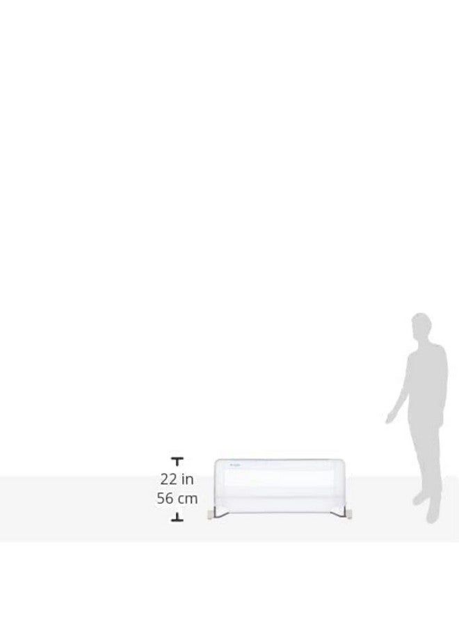 Regalo Swing Down Bed Rail Guard, with Reinforced Anchor Safety System - Image 2