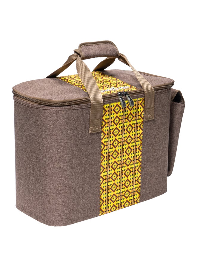 AL SANIDI Thermos bag for Picnics and trips, Camping thermos bag, Woody - Image 2