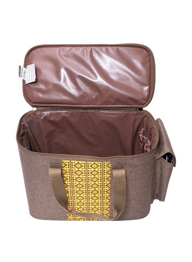 AL SANIDI Thermos bag for Picnics and trips, Camping thermos bag, Woody - Image 4