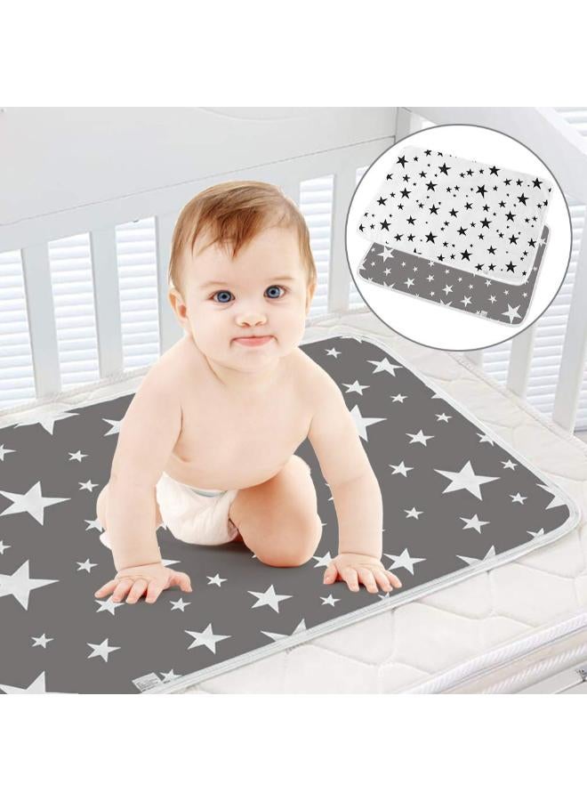 Moro Moro Baby Waterproof Changing Pad, 50x70 cm, Soft Cotton Surface - Image 1