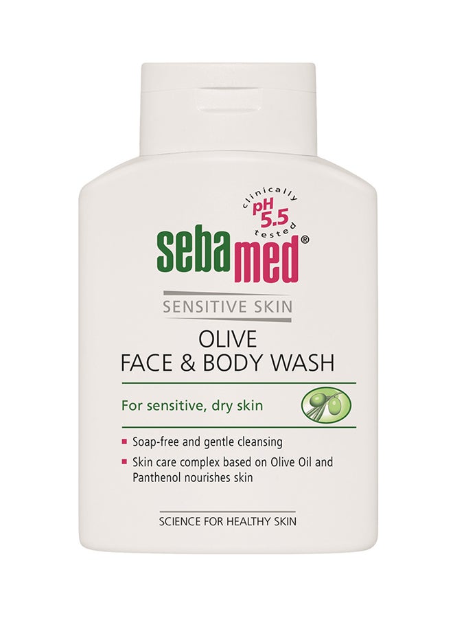 Sebamed Olive Face And Body Wash 400ml - Image 1