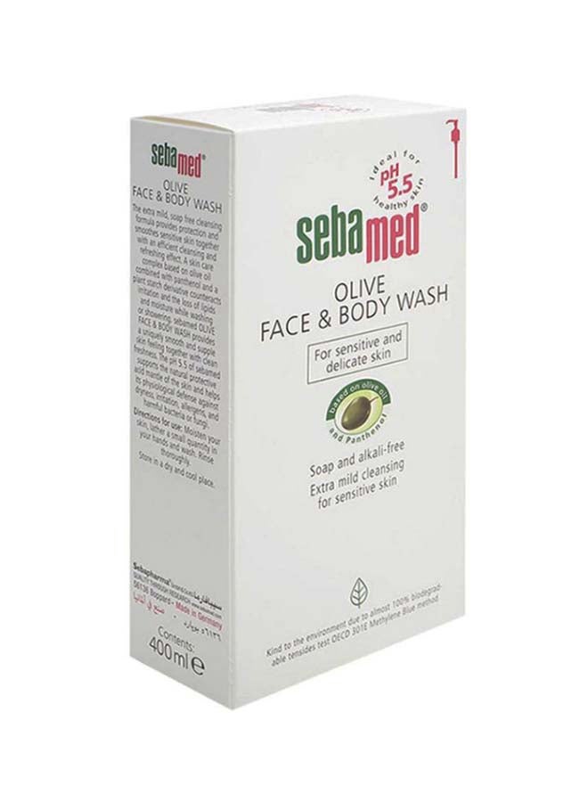 Sebamed Olive Face And Body Wash 400ml - Image 2
