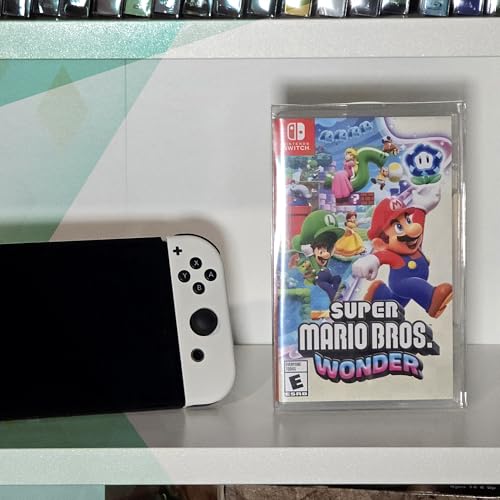 MALKO 10 PACK Video Game Protector Compatible with: Nintendo Switch Game Case & Steelbook | Clear Plastic Sleeve - Image 2