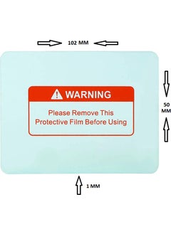 Kafenn Auto Darkening Welding Mask Glass Inner Protector 50X102 mm 20 Pieces  - Image 3