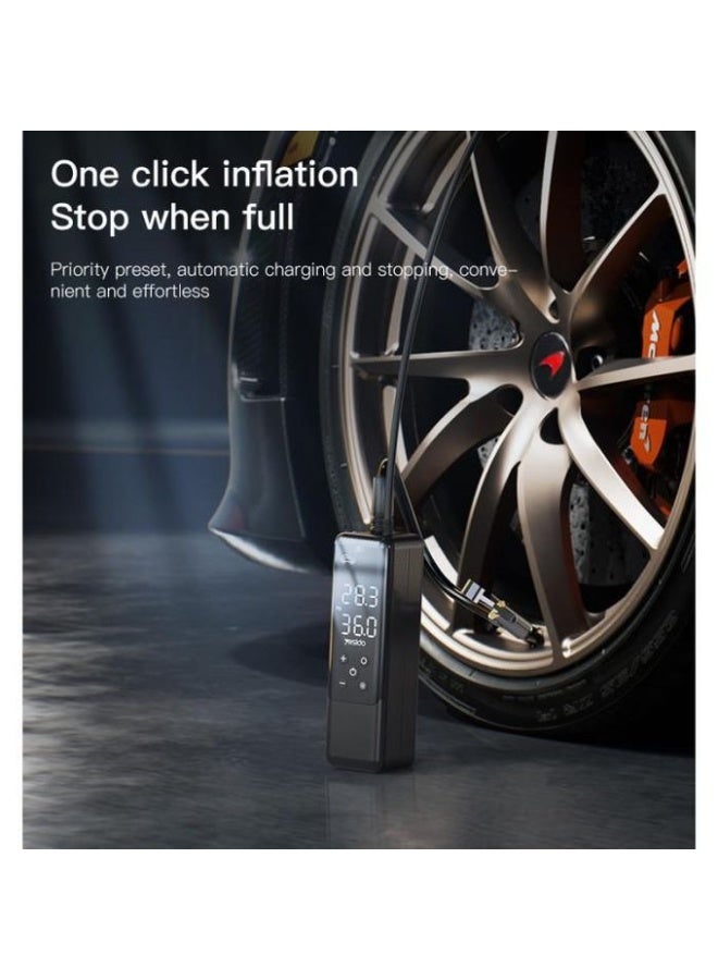 يسيدو منفاخ Coach - مضخة هواء صغيرة ومحمولة للسيارة - منفاخ إطارات سريع - تشغيل مباشر من ولاعة سجائر السيارة-VC05 - Image 4