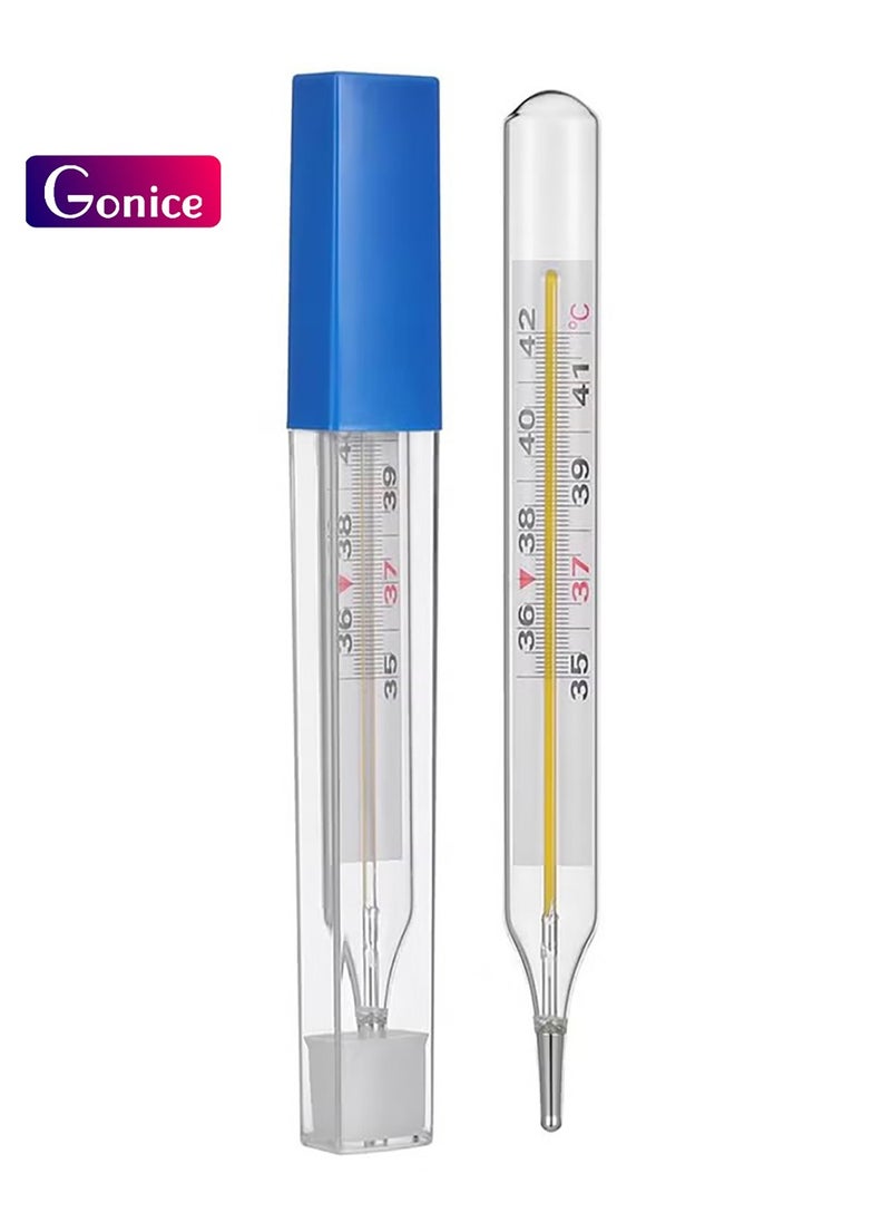 Gonice Screen Mercury Free Glass Thermometer,  - Image 1