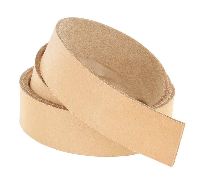 Belts.com 3" Wide Belt Strap Heavy Weight Natural Cowhide Leather Strips Leather Craft - Image 4