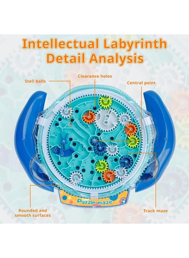 ShebSheb Maze Puzzle Games for Kids, 3D Mind Puzzles Brain Teasers Gravity Ball Game, Maze Ball Puzzle Toy for Kids Adults - Image 4