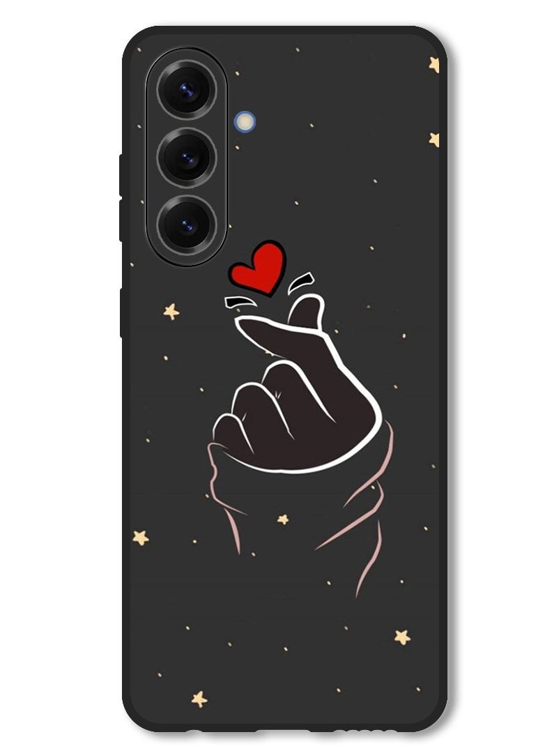 Theodor Case Compatible with Samsung Galaxy F56 6.74 Inch Protection Shockproof Bumper Cover Snap Love - Image 1