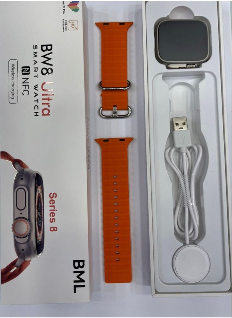 Generic - Series 8 BW8 Ultra Smart watch with NFC and Wireless Charging - Image 1