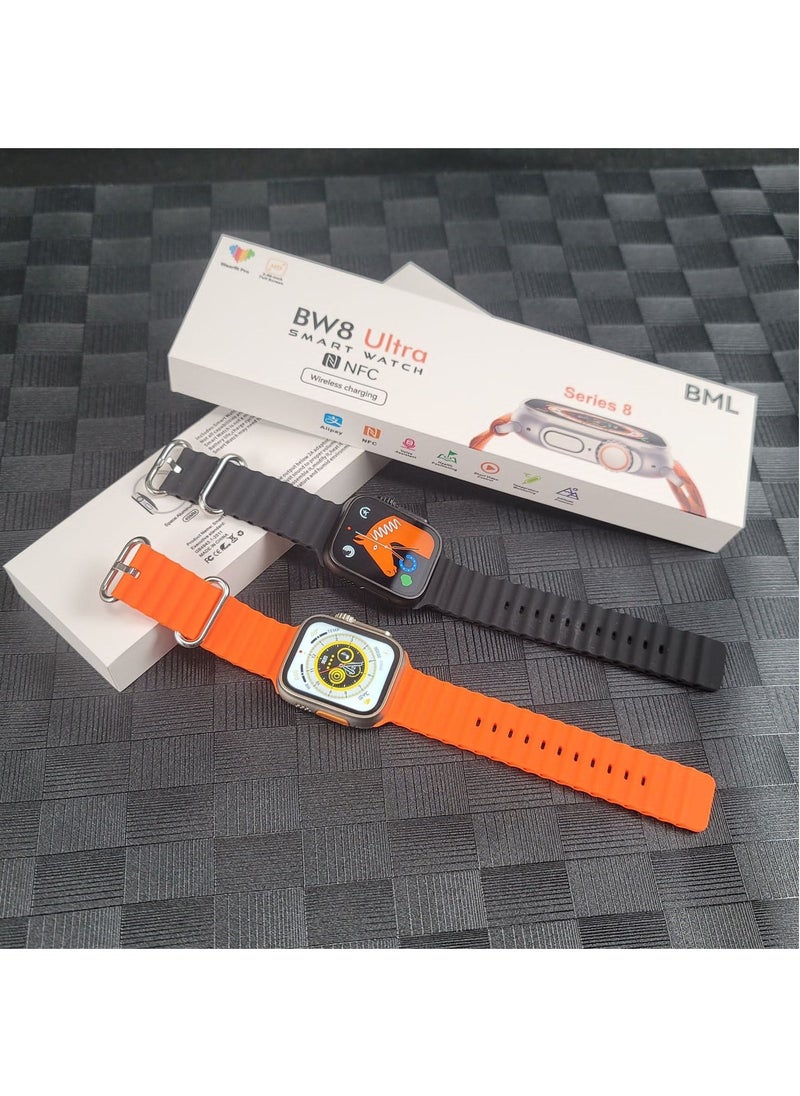Generic - Series 8 BW8 Ultra Smart watch with NFC and Wireless Charging - Image 1