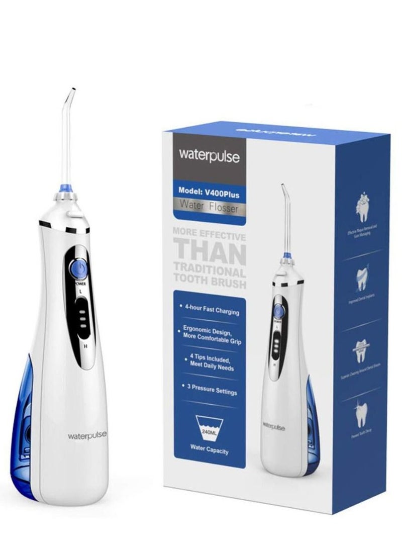 Portable Dental Flosser Cordless Oral Irrigator With Travel Case