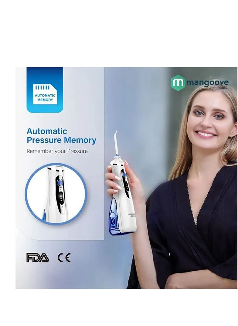 Portable Dental Flosser Cordless Oral Irrigator With Travel Case