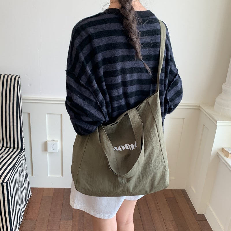 Women's Canvas Shoulder Bag, Large Capacity - Image 2