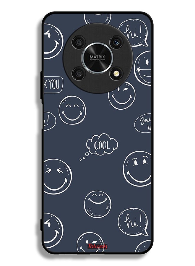 Tolwak Honor X30 5G Protective Case Cover Cool Faces Tags - Image 2