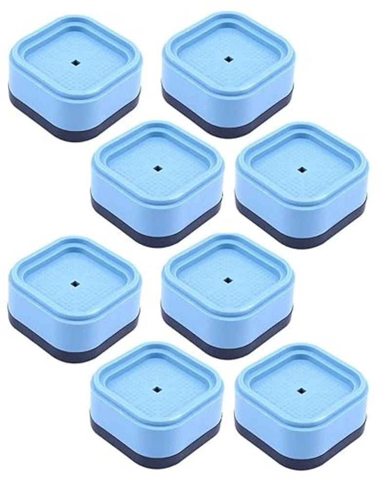 KITQO KITQO Washing Machine Feet Pads Vibration Feet for Anti Vibration Damper Anti Slip Noise Cancelling Universal Stabilizer Base for Refrigerator Home Furniture Appliances Set of 8  - Image 1