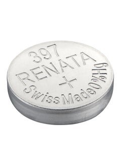 Renata Renata 397 Watch Battery (SR726SW), Silver Oxide 1.55V Battery, Pack of 10 Batteries  - Image 3
