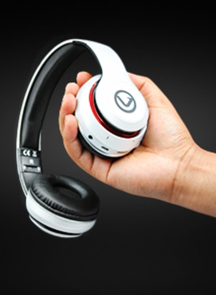 فولكانو سماعات بلوتوث من سلسلة Volkano Impulse - بيضاء - Image 3