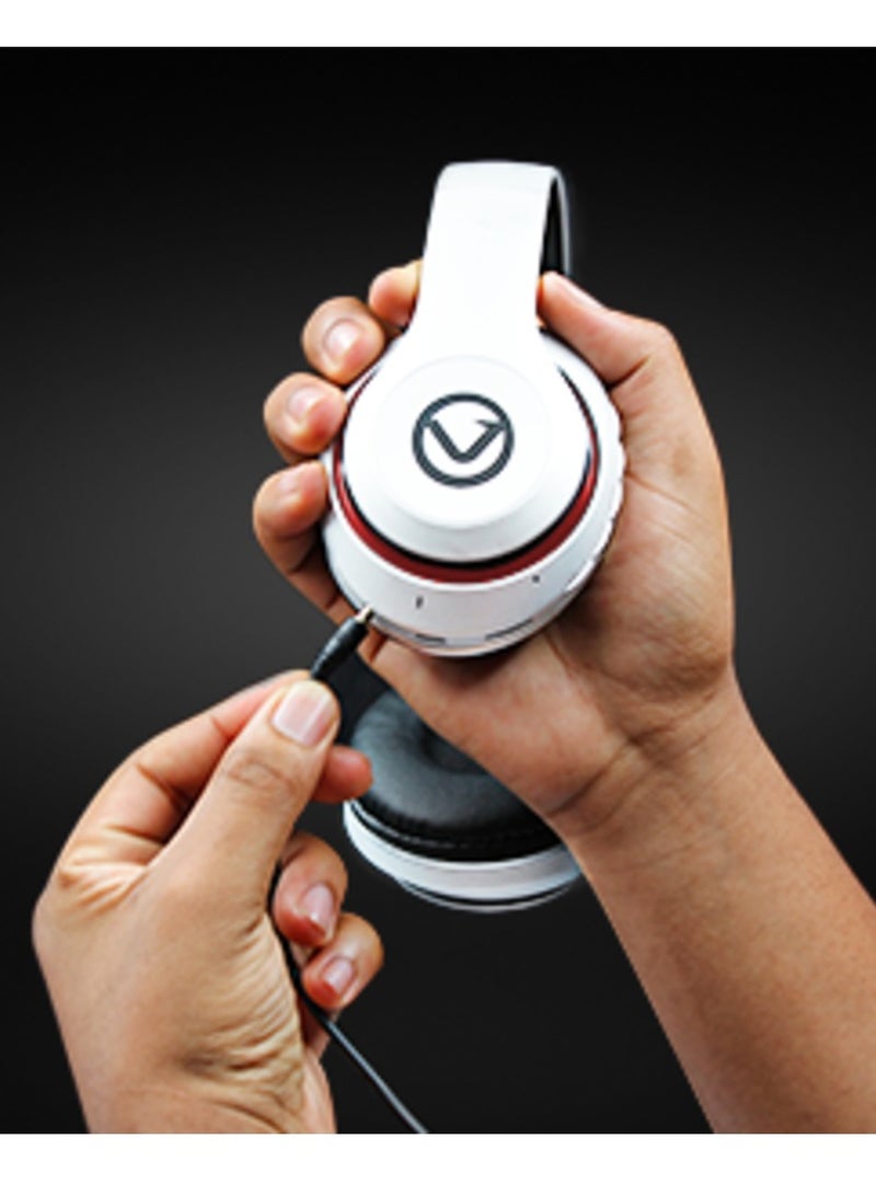 فولكانو سماعات بلوتوث من سلسلة Volkano Impulse - بيضاء - Image 5