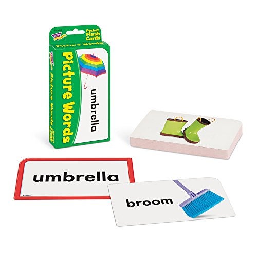 Trend Enterprises Picture Words Pocket Flash Cards - Image 3