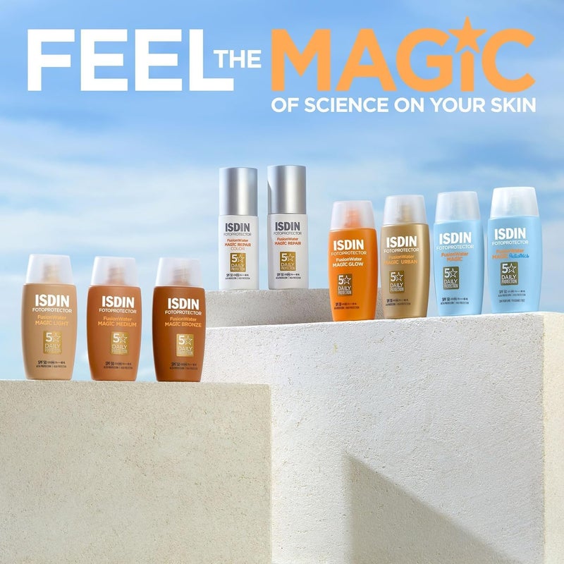 ISDIN Fusion Water Magic SPF50 Sunscreen 50ml - Image 2