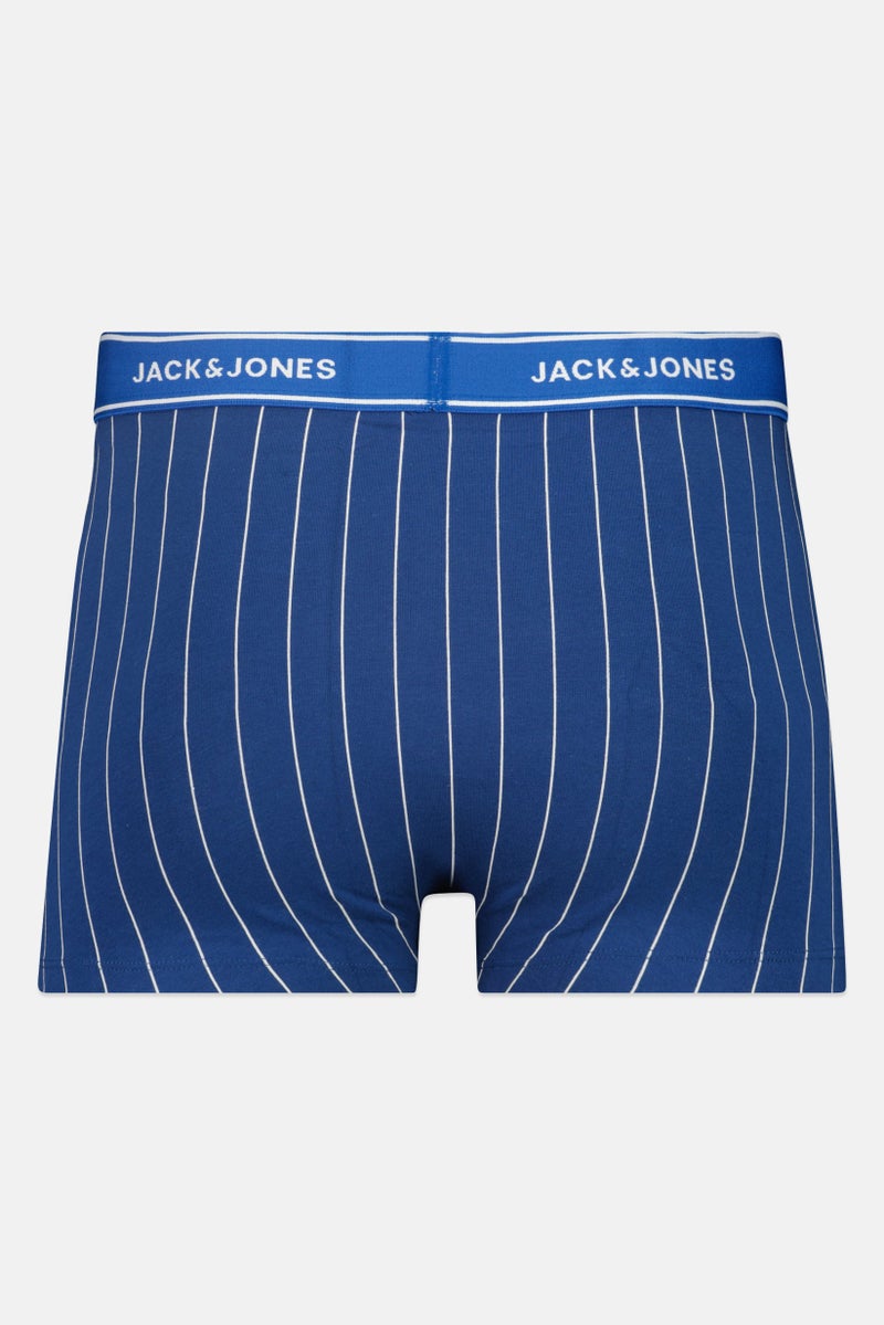 Jack Jones Men 1 Pack Brand Logo Boxer Trunks, Multicolor - Image 2