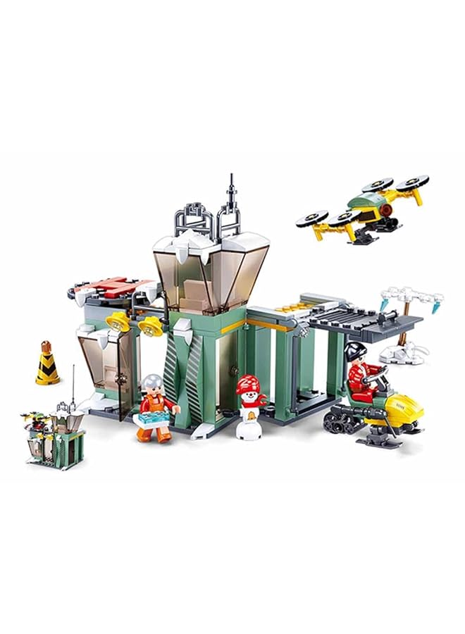 Sluban Town Series Rescue Base Building Set 251 Pieces With Minifigures For Ages 6+ Years Old - Image 2